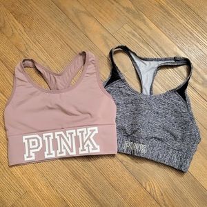 2 PINK Ultimate Sports Bras sz. Sm